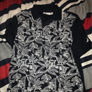 Flower design Nautica polo